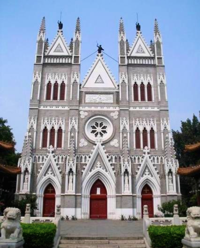 Church of the Immaculate Conception of the Blessed Virgin Beijing Adrien von Ferscht, www.chinese-export-silver.com