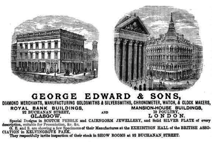 George Edward & Sons 1888 Advertisement