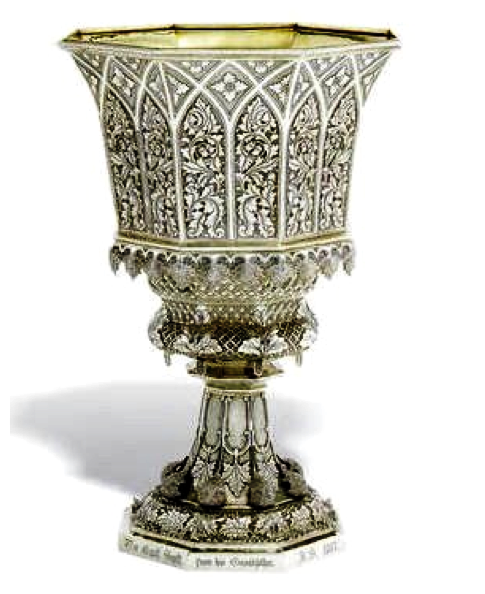 Khecheong Chinese Export Silver Chalice 1867 Adrien von Ferscht, www.chinese-export-silver.com