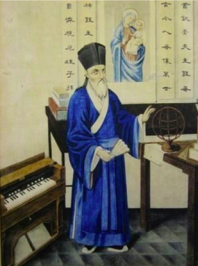 Matteo Ricci circa 1578 Adrien von Ferscht, www.chinese-export-silver.com
