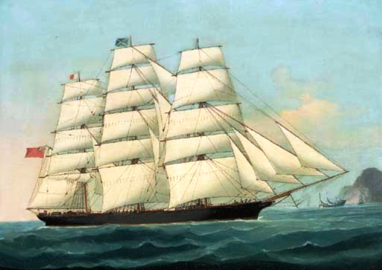 The China Clipper Taitsing 1877