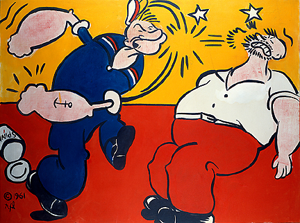 lichtenstein popeye