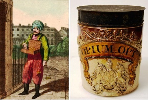peddler and jar