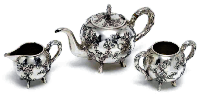 sun shing tea set