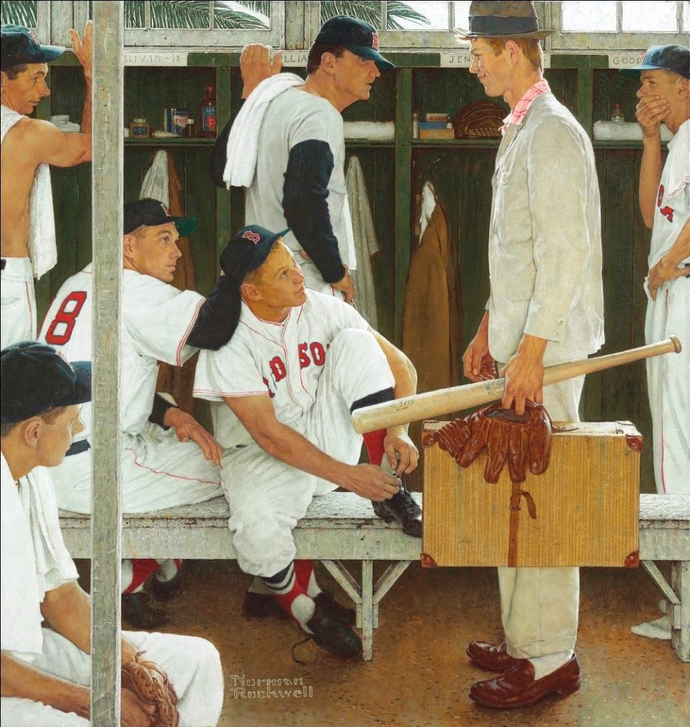 The Rookie (Red Sox Locker Room)