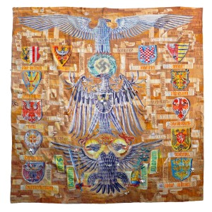 This monumental German Second World War Reichstag National Culture Gobelin tapestry, measuring 11 feet, 10 inches by 10 feet, 2 inches, is expected to be the top lot in Mohawk Arms’ Auction #71, a live and internet auction that ends June 13-14. It carries a presale estimate of $25,000.