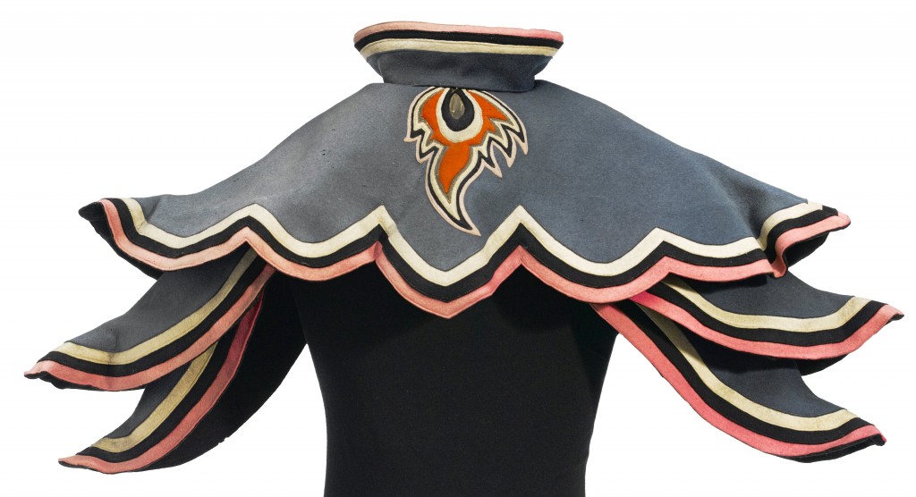 An Adrian-designed prototype winged-monkey cape from “The Wizard of Oz” is expected to hammer for $10,000 to 12,000. (Photo: Bonhams)