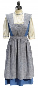 A Dorothy “test” dress and pinafore from “The Wizard of Oz” is expected to lead the Bonhams/TCM “No Place Like Hollywood” auction, scheduled for November, with a presale estimate of $200,000 to 300,000. (Photo: Bonhams)
