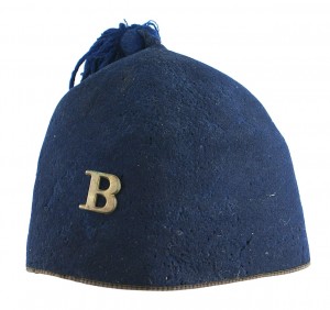 This very rare Civil War blue felt fez hat worn by a member of the 11th New York Fire Zouaves could realize $5,000