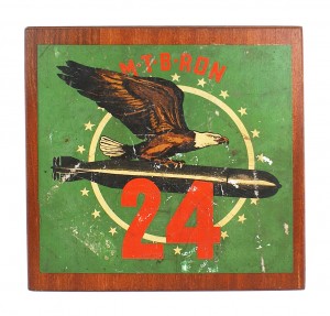 This grouping of items relating to U.S. Navy P.T. Boat Squadron 24, captained by Bob Reed during World War II, may fetch $1,250.