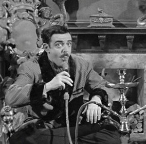 Was Gomez Addams the ultimate mantiques collector? A hookah is certainly a legitimate mantique.