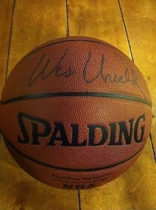 A Wes Unseld-autograph basketball when he played for the Washington Bullets sold at auction for $99.99 in February of this year on eBay.