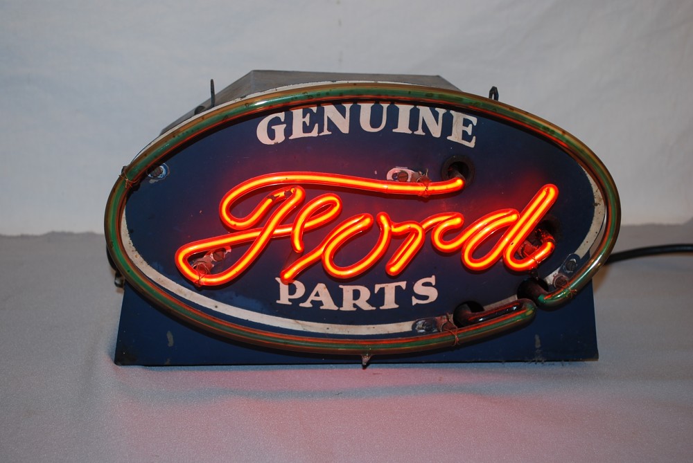 Genuine ford parts neon sign #5