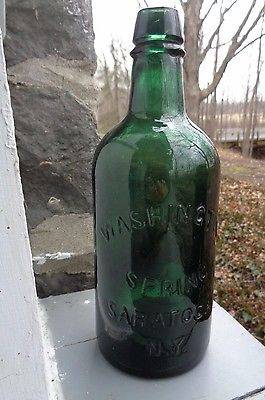 water mineral bottles antique glass winners spring worthpoint lockport vivid specialized ny early works many were which
